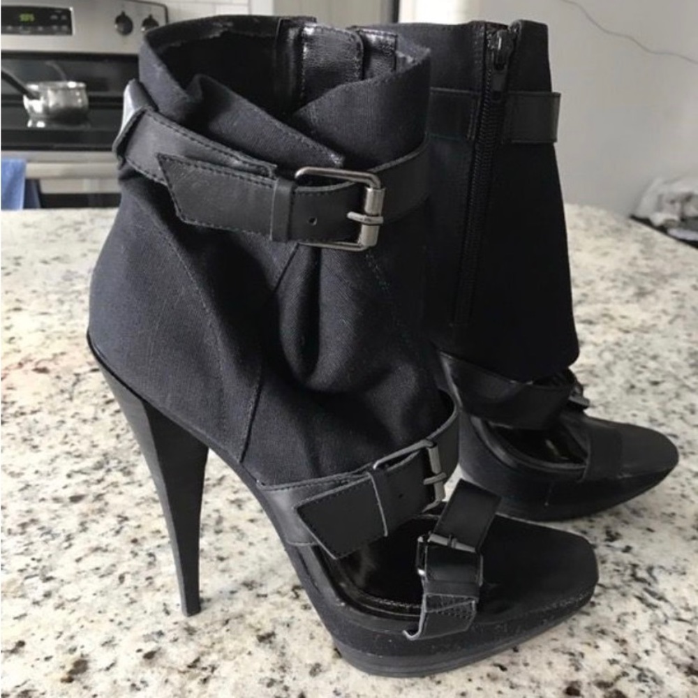 Black booties